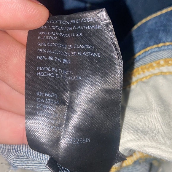 ANTHROPOLOGIE PILCRO SLIM BOYFRIEND JEANS SZ 26 - Picture 7 of 7